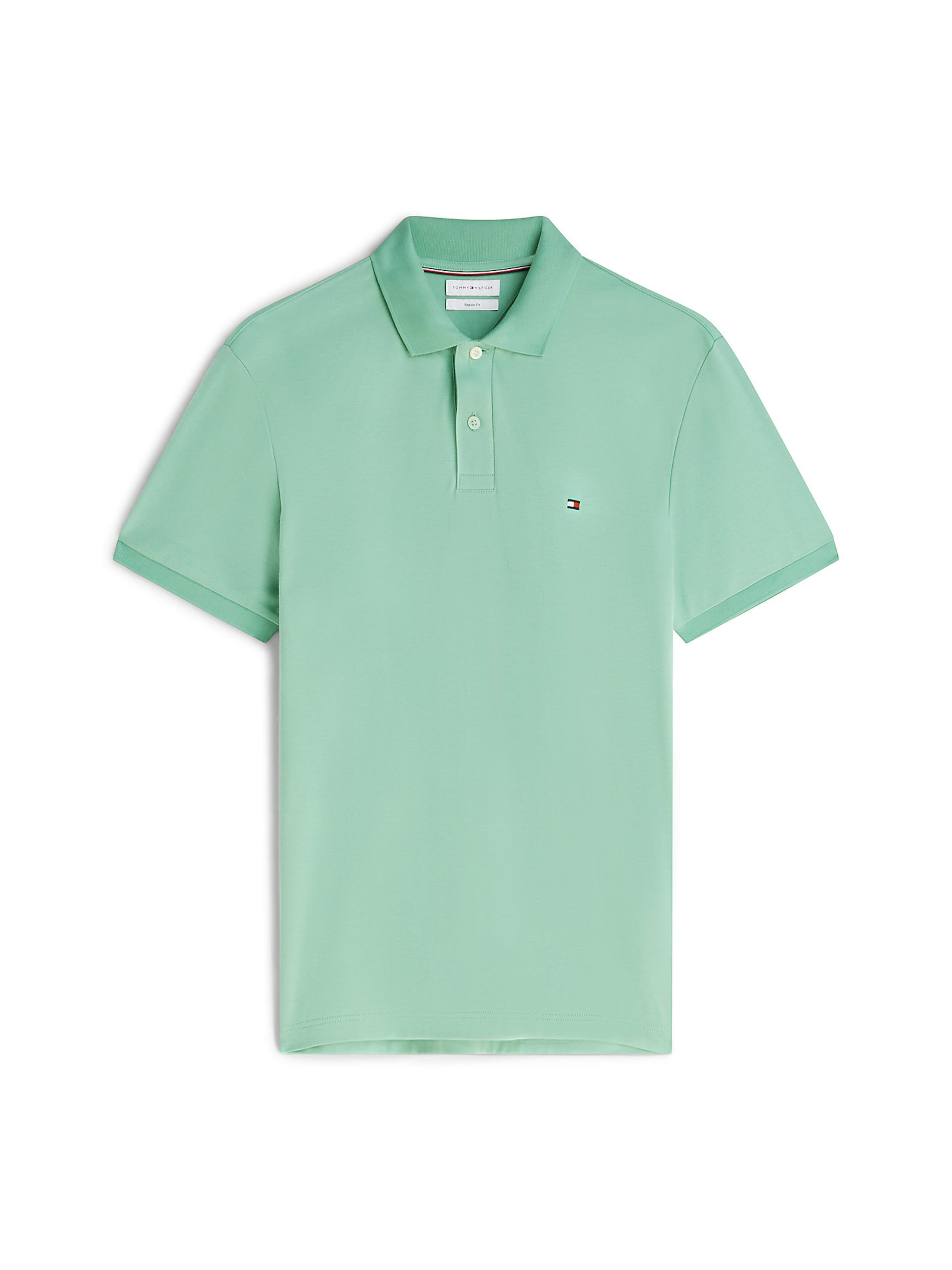 TOMMY HILFIGER Poloshirt in Grün: Vorderseite