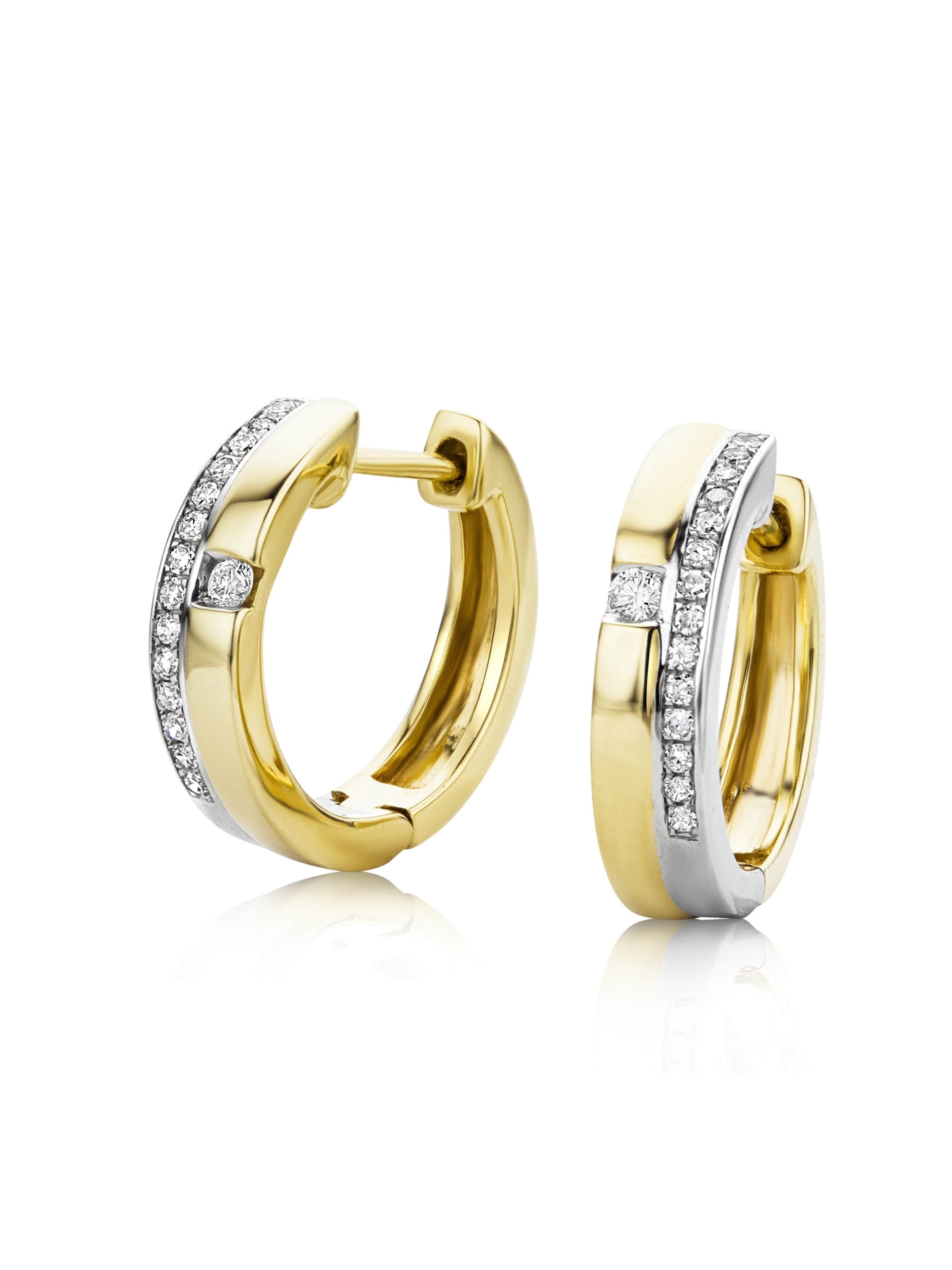 DIAMANT LETERNEL Earrings in Gold: front