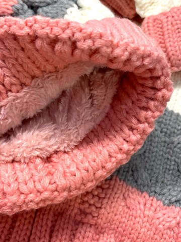 Kumixi Mütze 'Set: Mütze & Loop Schal'‌‌‌‌‌‌‌‌‌‌ in Orange