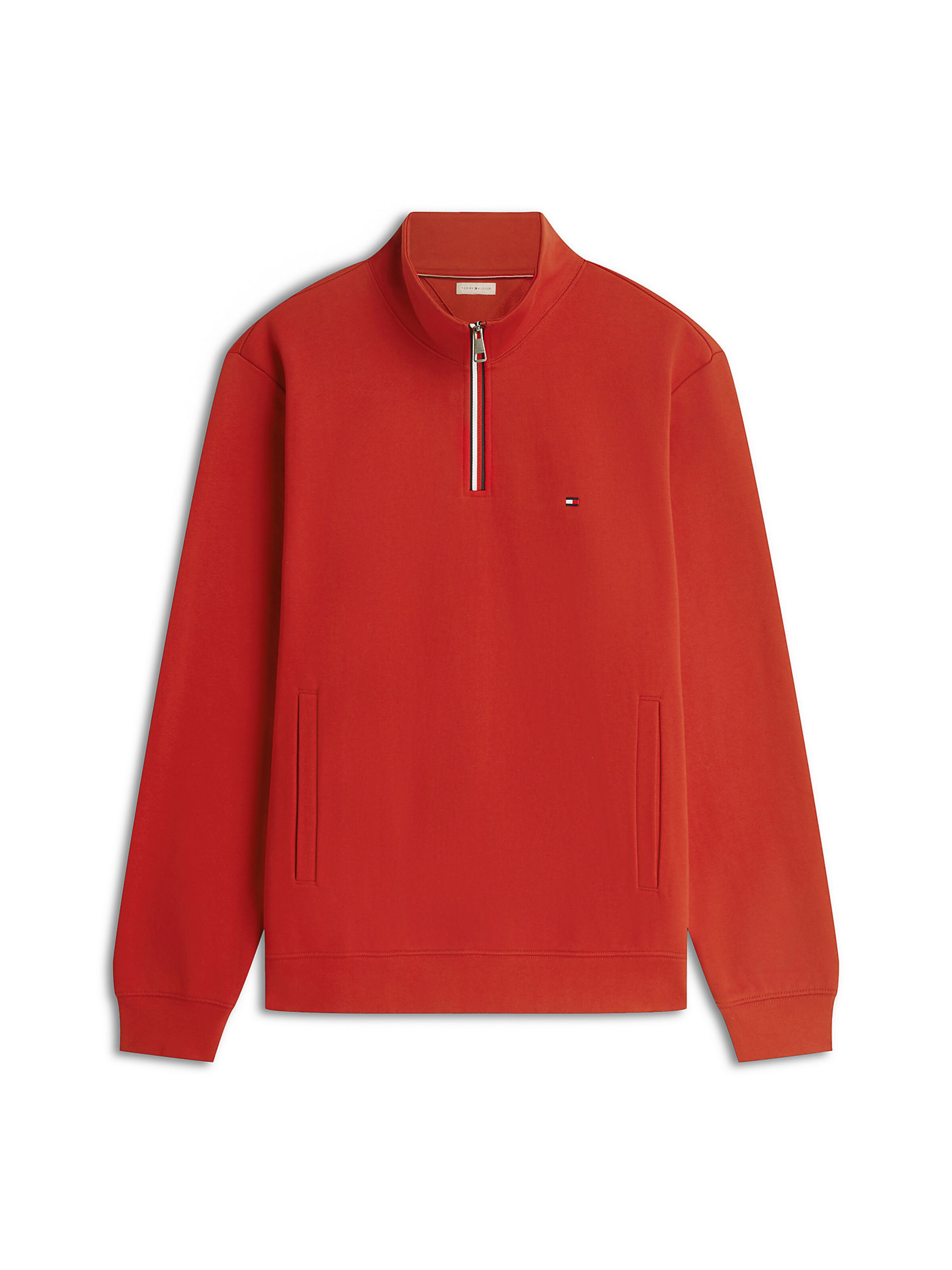 TOMMY HILFIGER Sweatshirt in Rot: Vorderseite