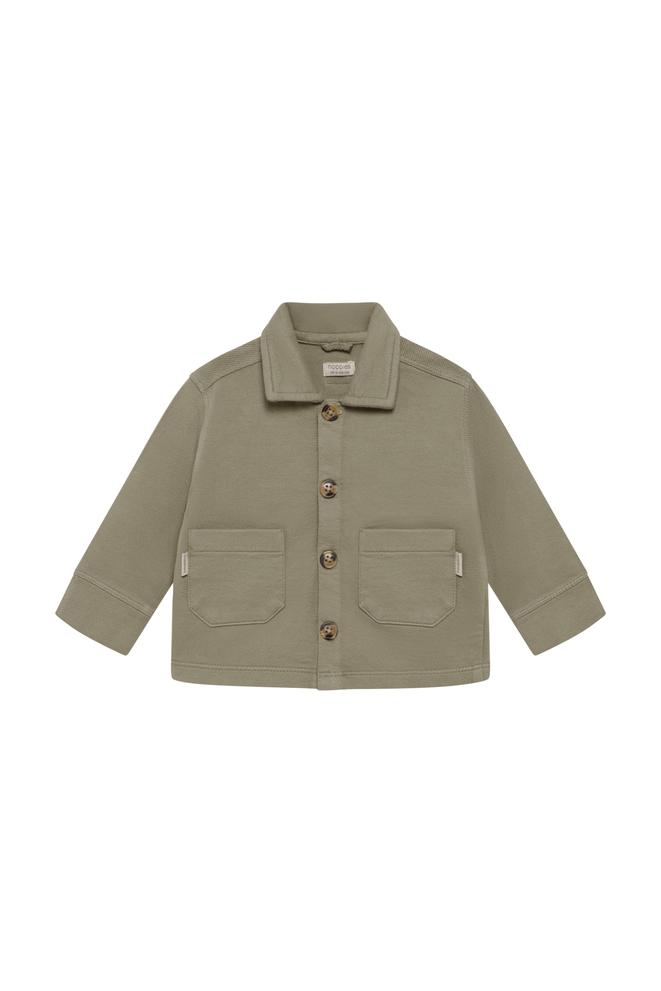 Noppies Knit cardigan in Green: front