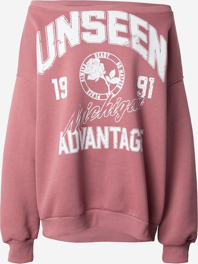 Megztinis be užsegimo 'Rose' iš ABOUT YOU, spalva – ryškiai rožinė spalva / balta, Prekių apžvalga