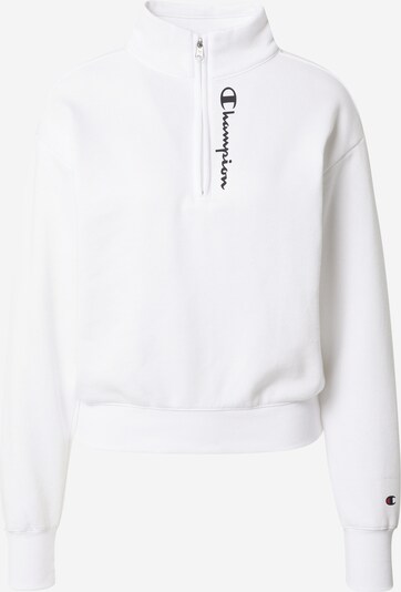 Champion Authentic Athletic Apparel Sportska sweater majica u crna / bijela, Pregled proizvoda