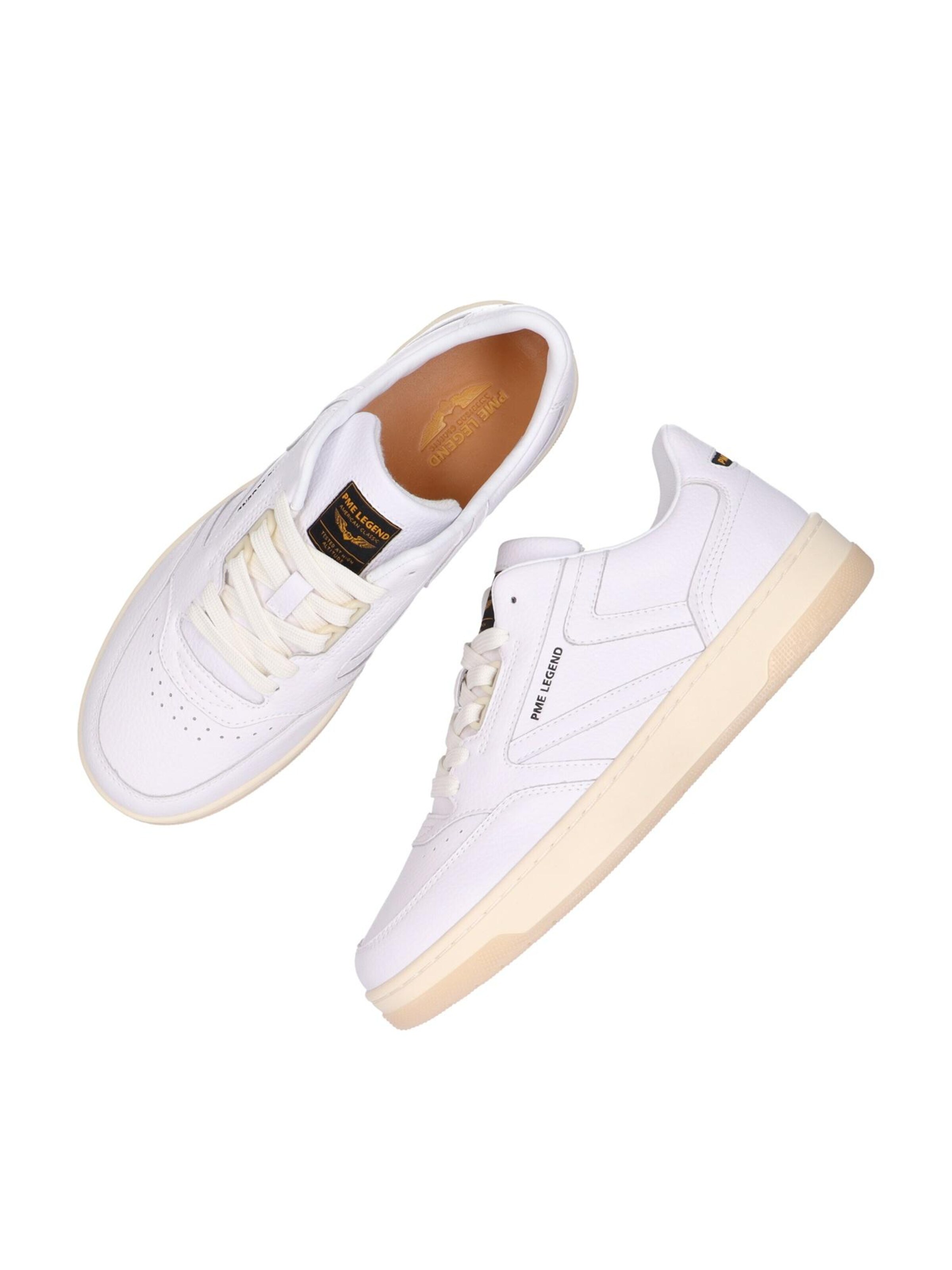 PME Legend Sneaker low 'Porter sneaker in leather'‌‌ in Weiß