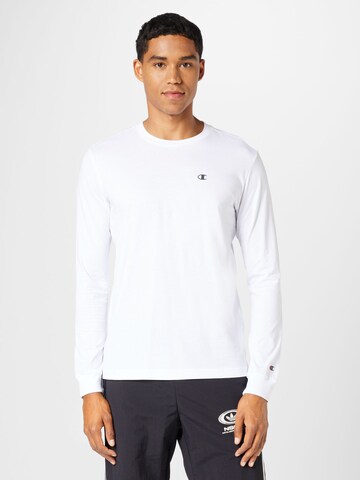 Champion Authentic Athletic Apparel Shirt in Wit: voorkant