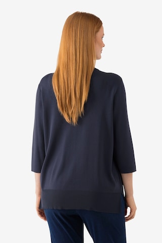 Pull-over Ulla Popken en bleu