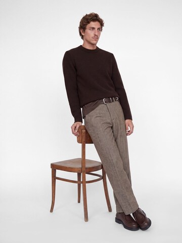 JACK & JONES Sweater in Brown