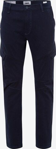 PIONEER Slim fit Cargo Pants 'Warren' in Blue: front