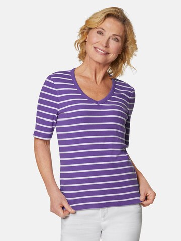 T-shirt Goldner en violet : devant