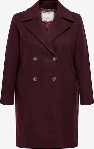 ONLY Carmakoma Tussenmantel 'ADINA' in Rood: voorkant