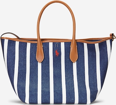 Polo Ralph Lauren Håndtaske i navy / hvid, Produktvisning