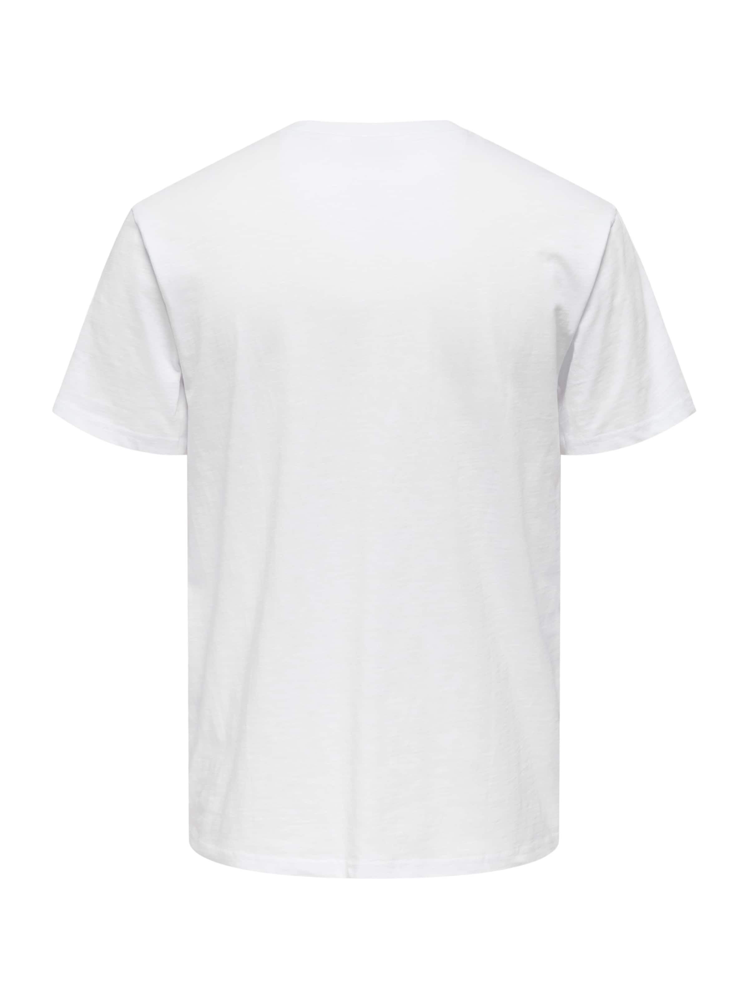 Only & Sons Tričko 'ONSPERRY' - Biela