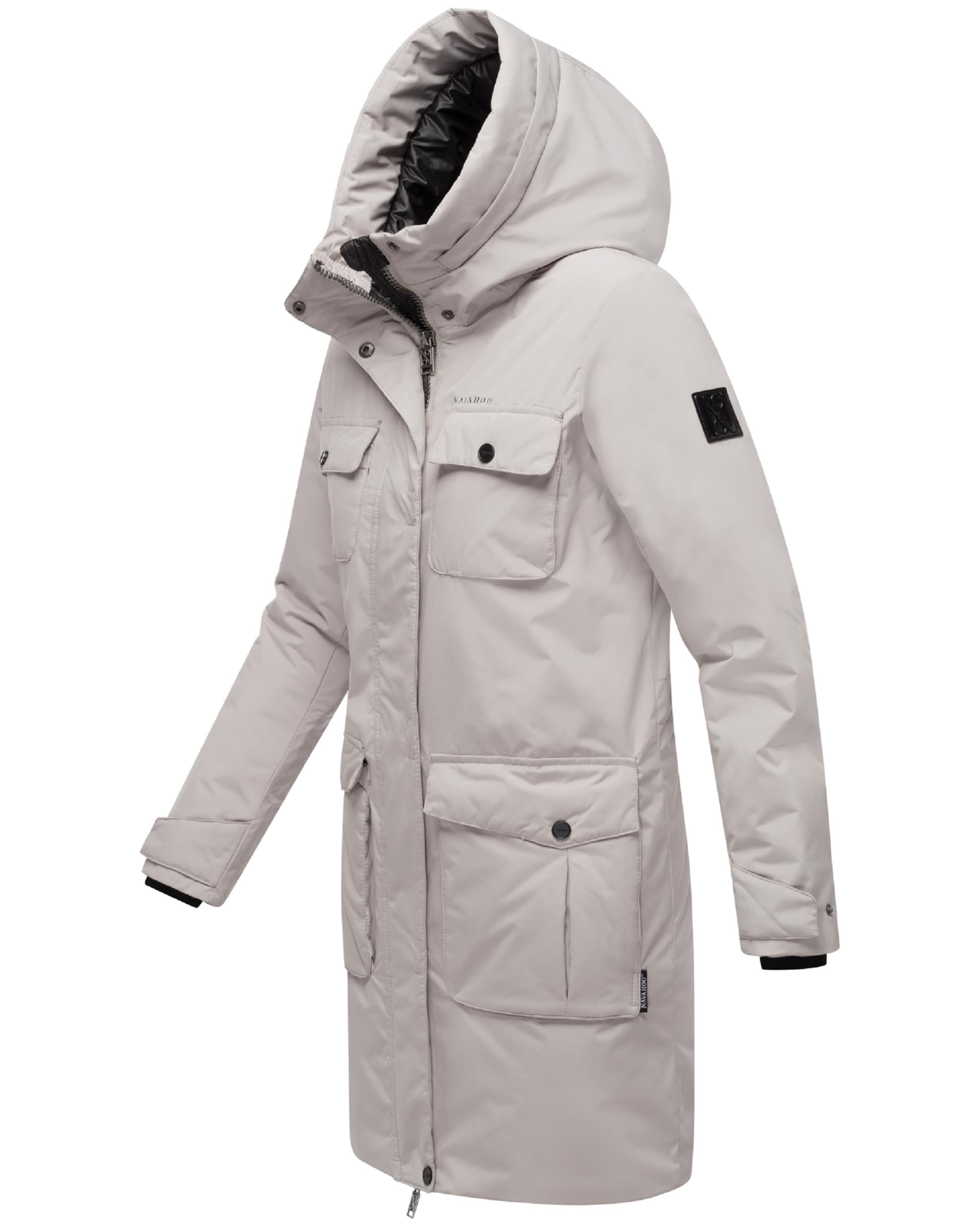 NAVAHOO Winter parka 'Eissturm 14' in Beige