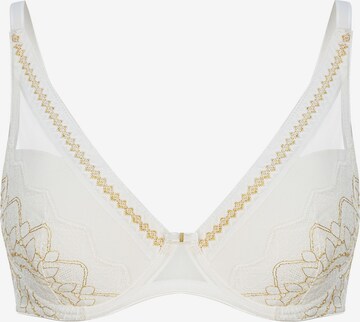 Marc & André Triangle Bra in White: front