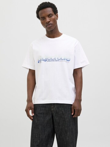 JACK & JONES Bluser & t-shirts i hvid: forside
