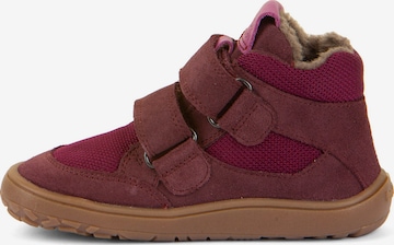 Froddo First-Step Shoes in Red: front