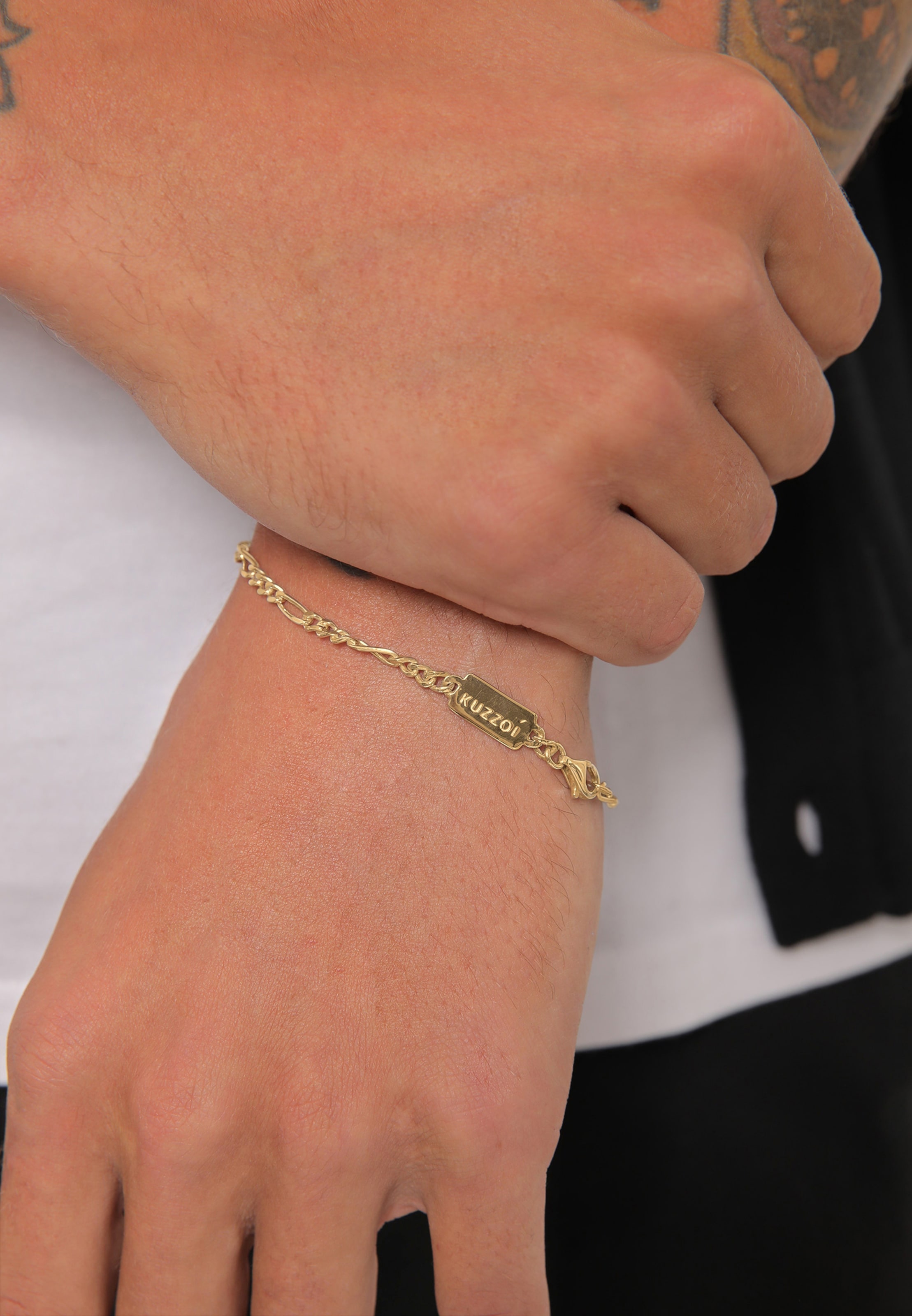 KUZZOI Zapestnica | zlata barva: sprednja stran