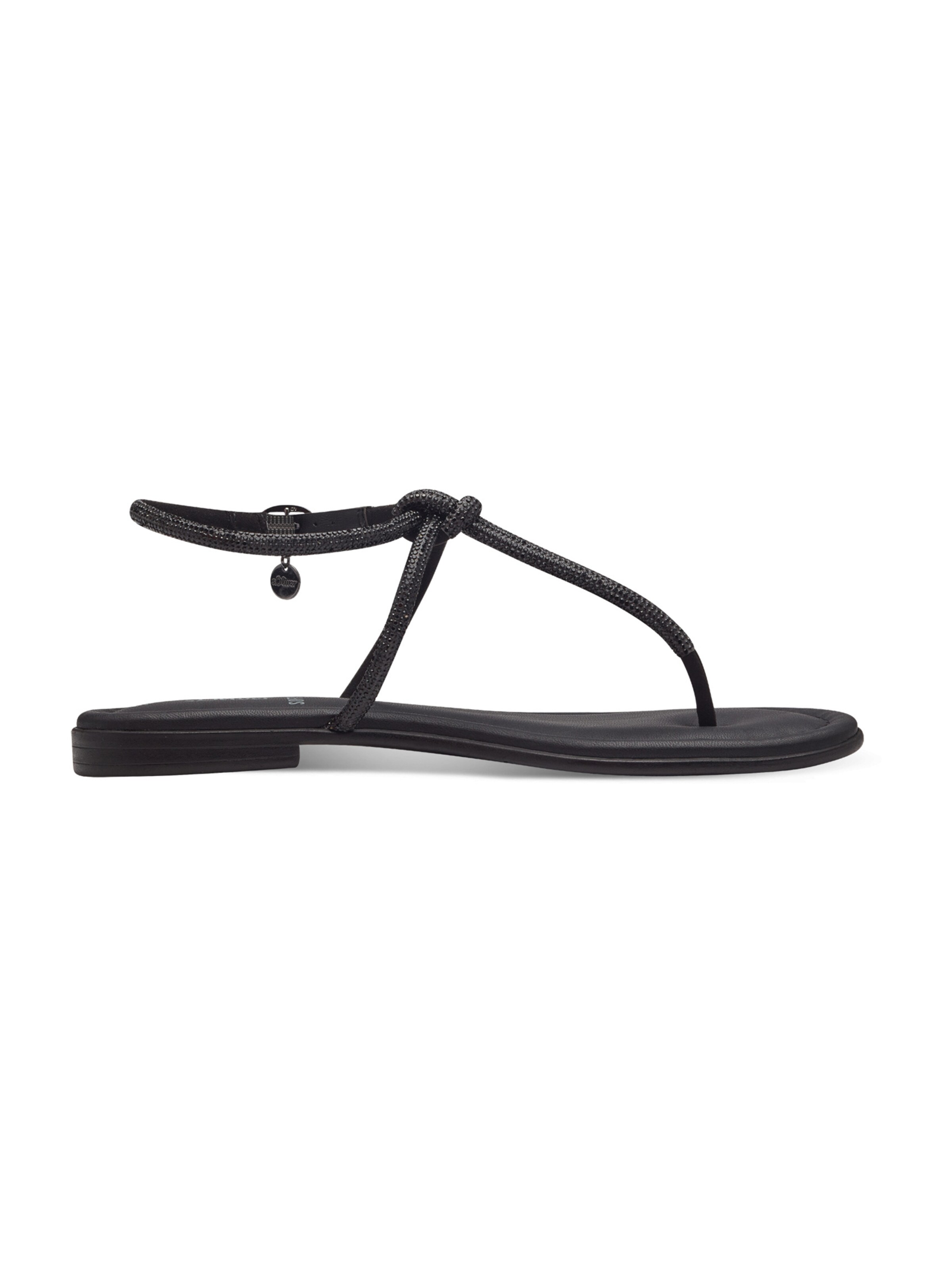 Flip-flops de la s.Oliver pe negru