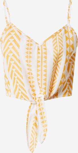 ABOUT YOU Top 'Jale' in Yellow / White, Item view