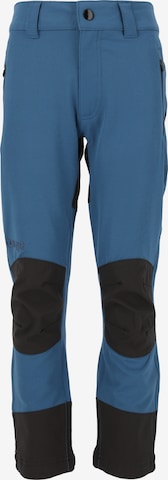 ZigZag Workout Pants 'Scorpio' in Blue: front