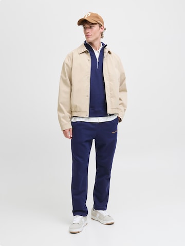 JACK & JONES Sweatshirt 'JORNORREBRO' i blå