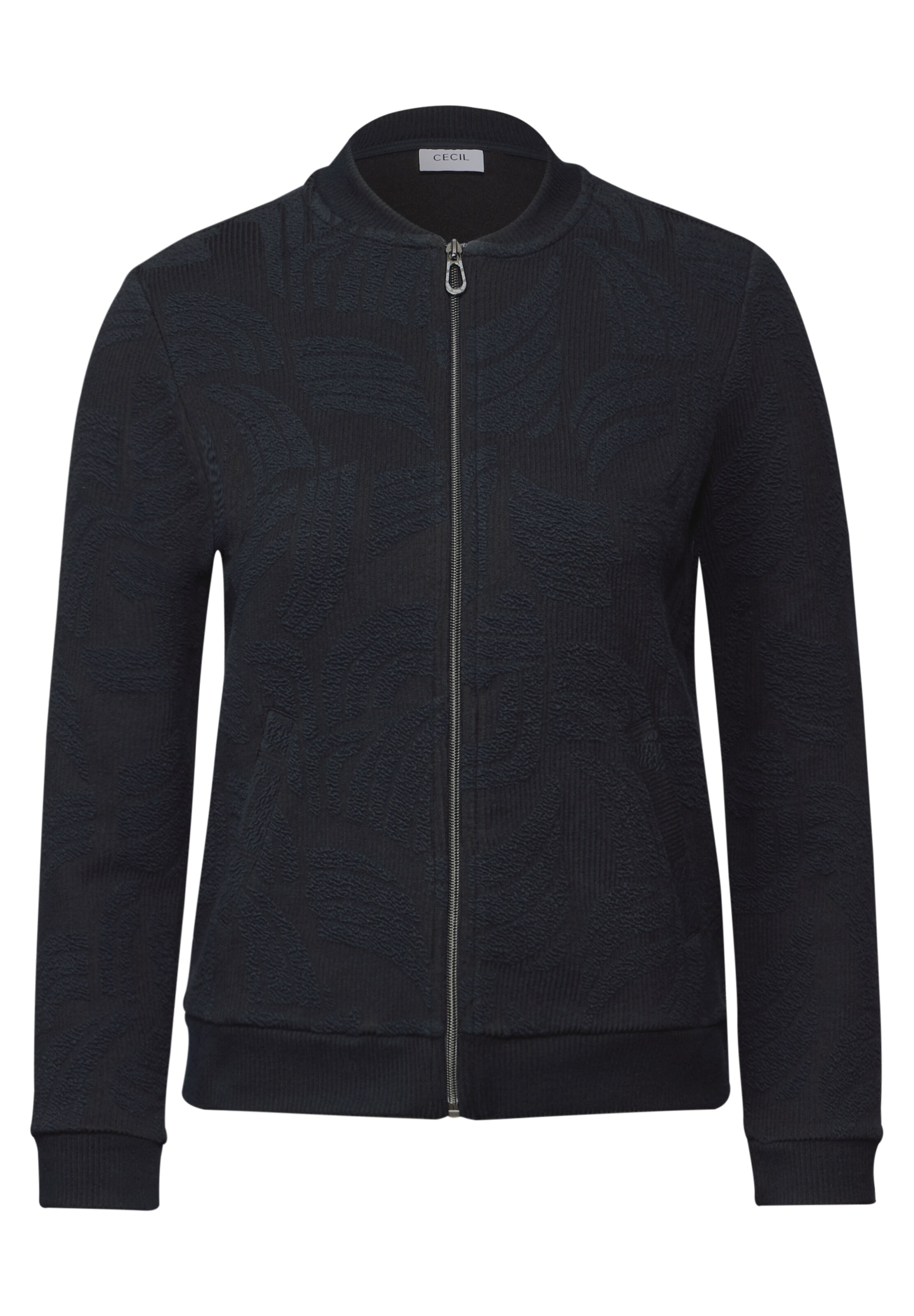 CECIL Knit Cardigan in Blue: front