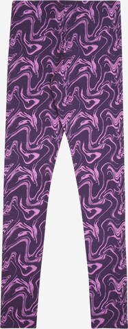 PIECES Skinny Leggings in Purple