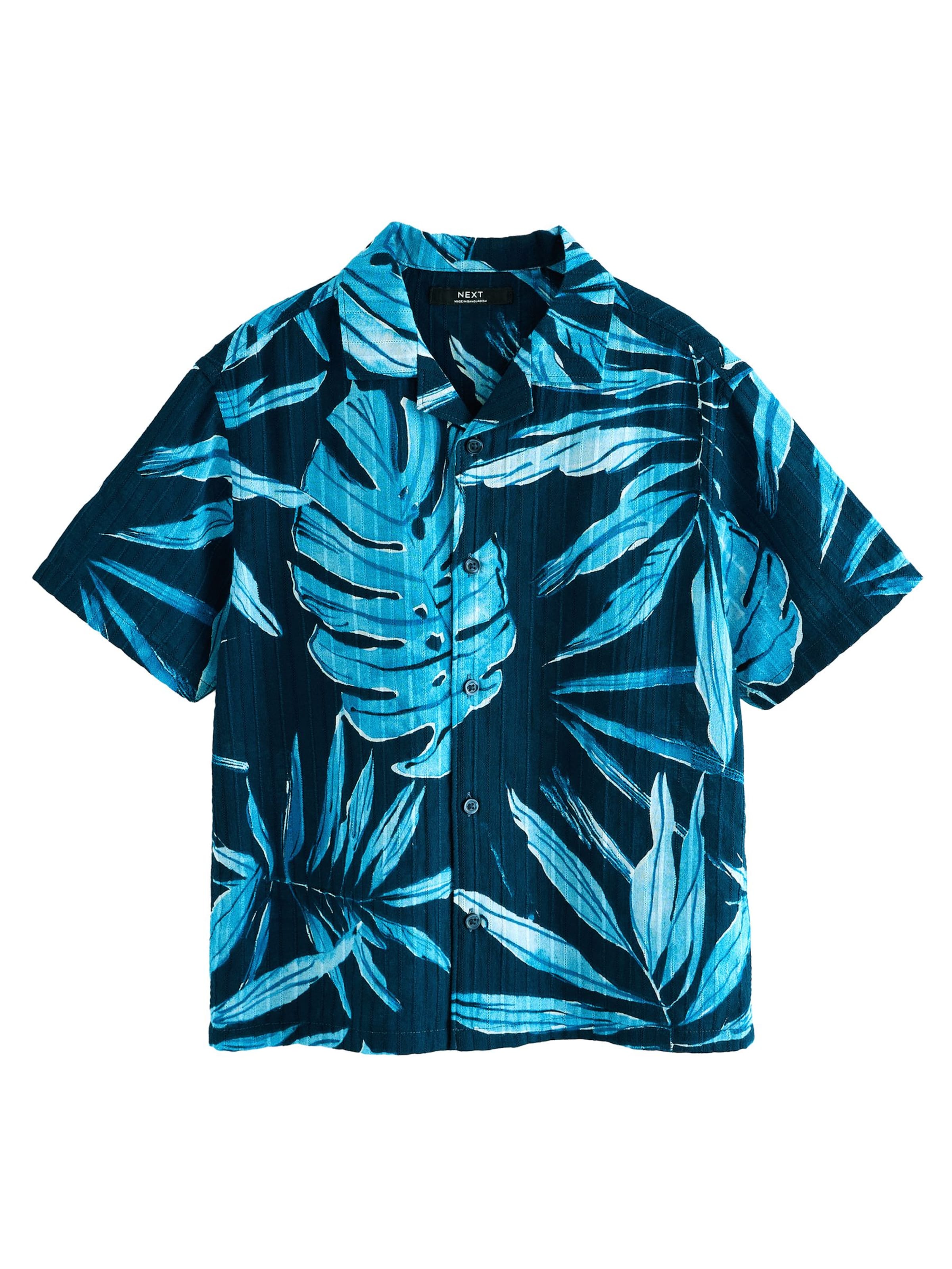 Next Regular fit Πουκάμισο σε μπλε: μπροστά