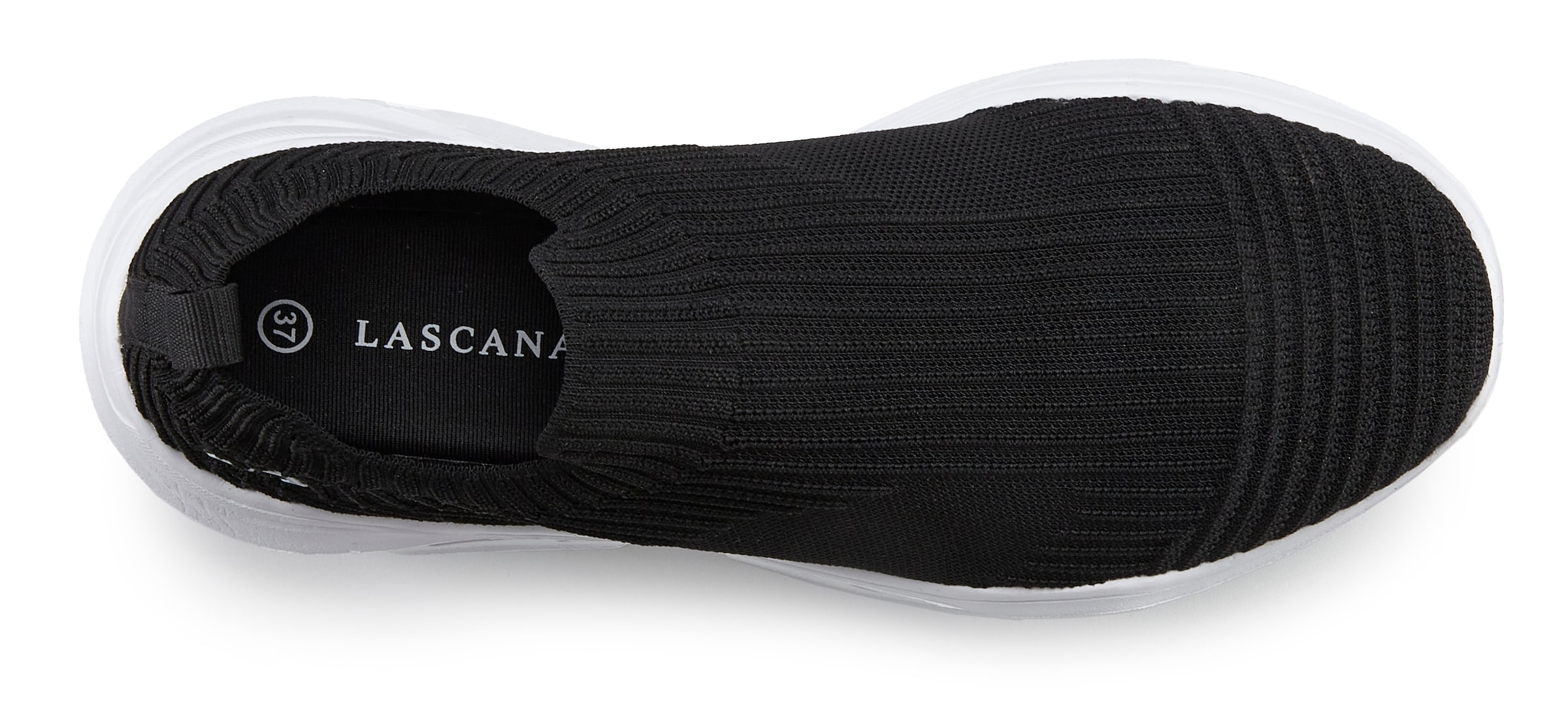 LASCANA Slip-Ons in Black