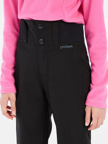 PROTEST Slimfit Sporthose 'PRTPROUD JR' in Schwarz