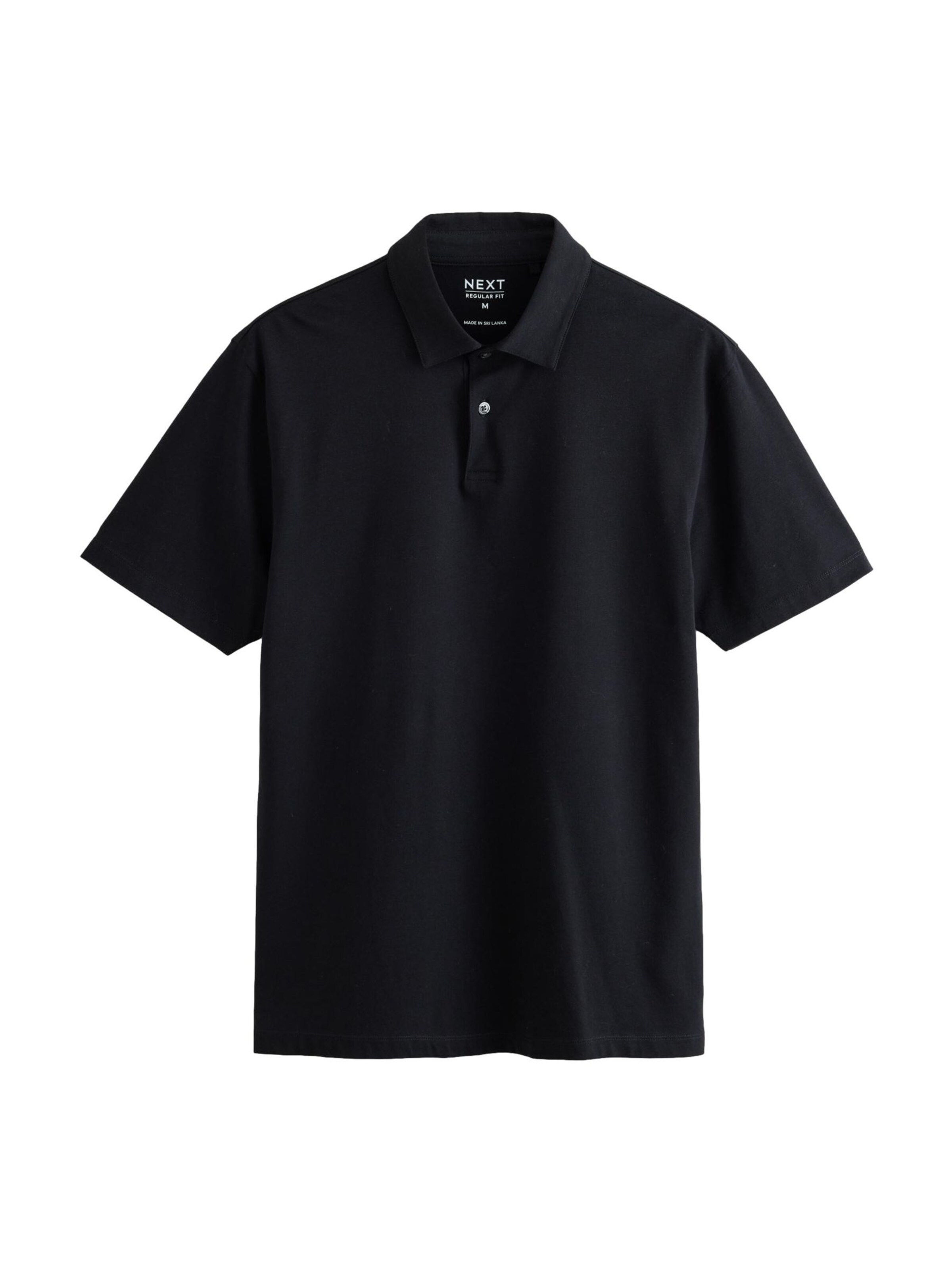 Tricou de la Next pe negru: față