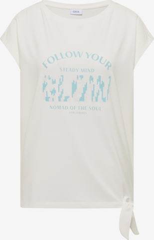 CECIL Shirt in Weiß: Vorderseite