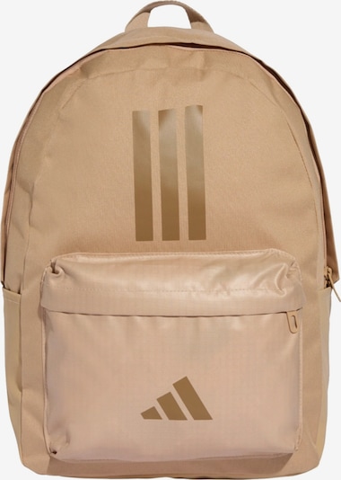 ADIDAS PERFORMANCE Rucksack 'adidas Classic Back To School 3 Stripe Backpack' in One Size in beige, Produktansicht