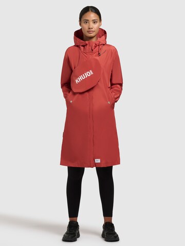 khujo Between-seasons coat 'TIMEA' in Red
