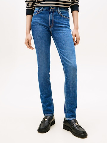 TOMMY HILFIGER Slimfit Jeans in Blauw: voorkant
