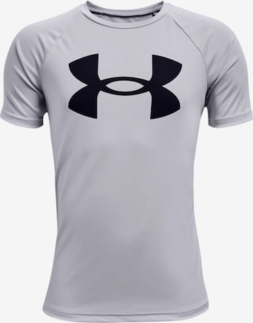 UNDER ARMOUR - Camiseta funcional en gris: frente