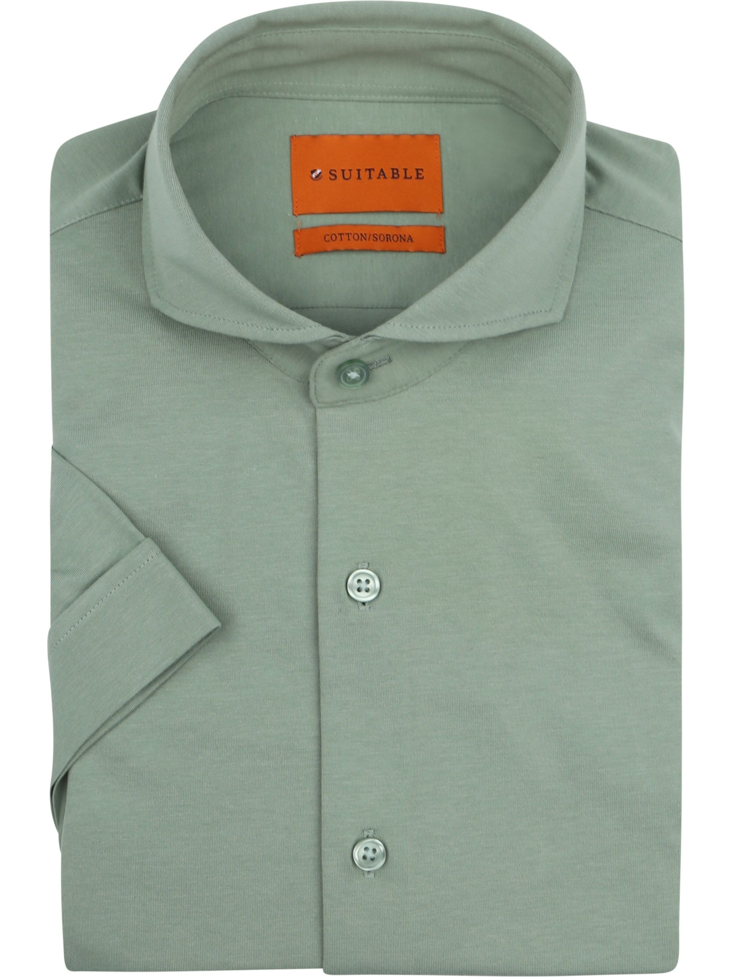 Coupe slim Chemise Suitable en vert