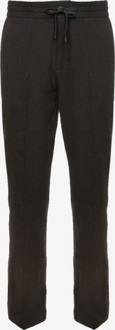 HUGO Regular Pants 'Rick233' in Black: front