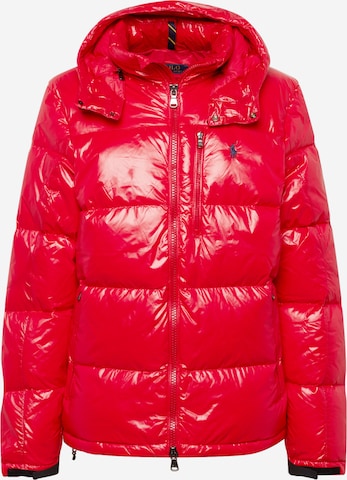 Polo Ralph Lauren Winterjas in Rood: voorkant