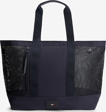 TOMMY HILFIGER Ostoskassi 'SUMMER' värissä sininen: etupuoli