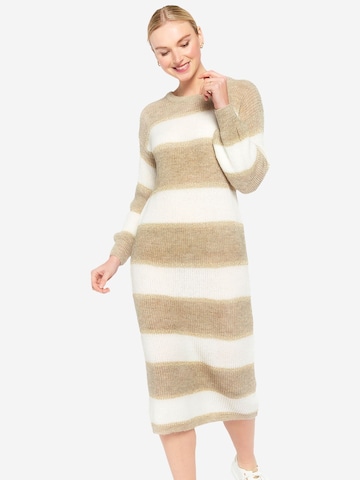 LolaLiza Knit dress in Brown