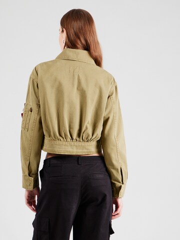 Veste mi-saison ALPHA INDUSTRIES en vert