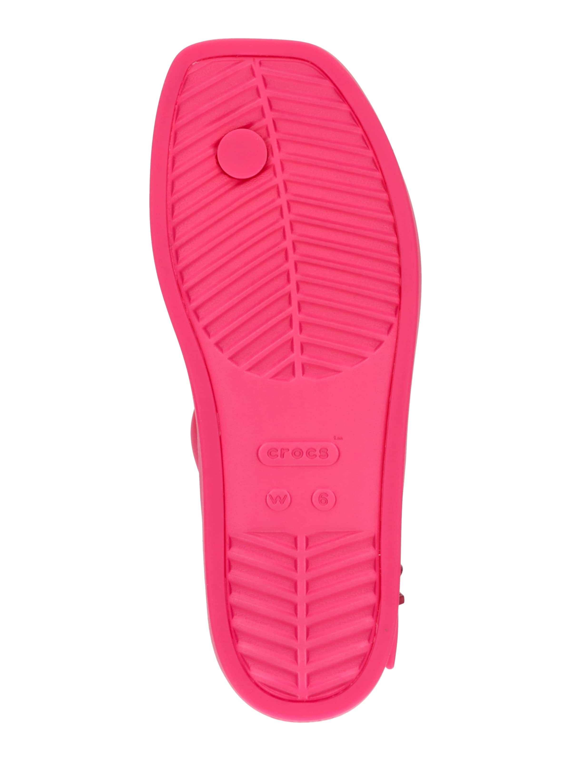 Crocs Босоножки через палец 'Miami' в Ярко-розовый