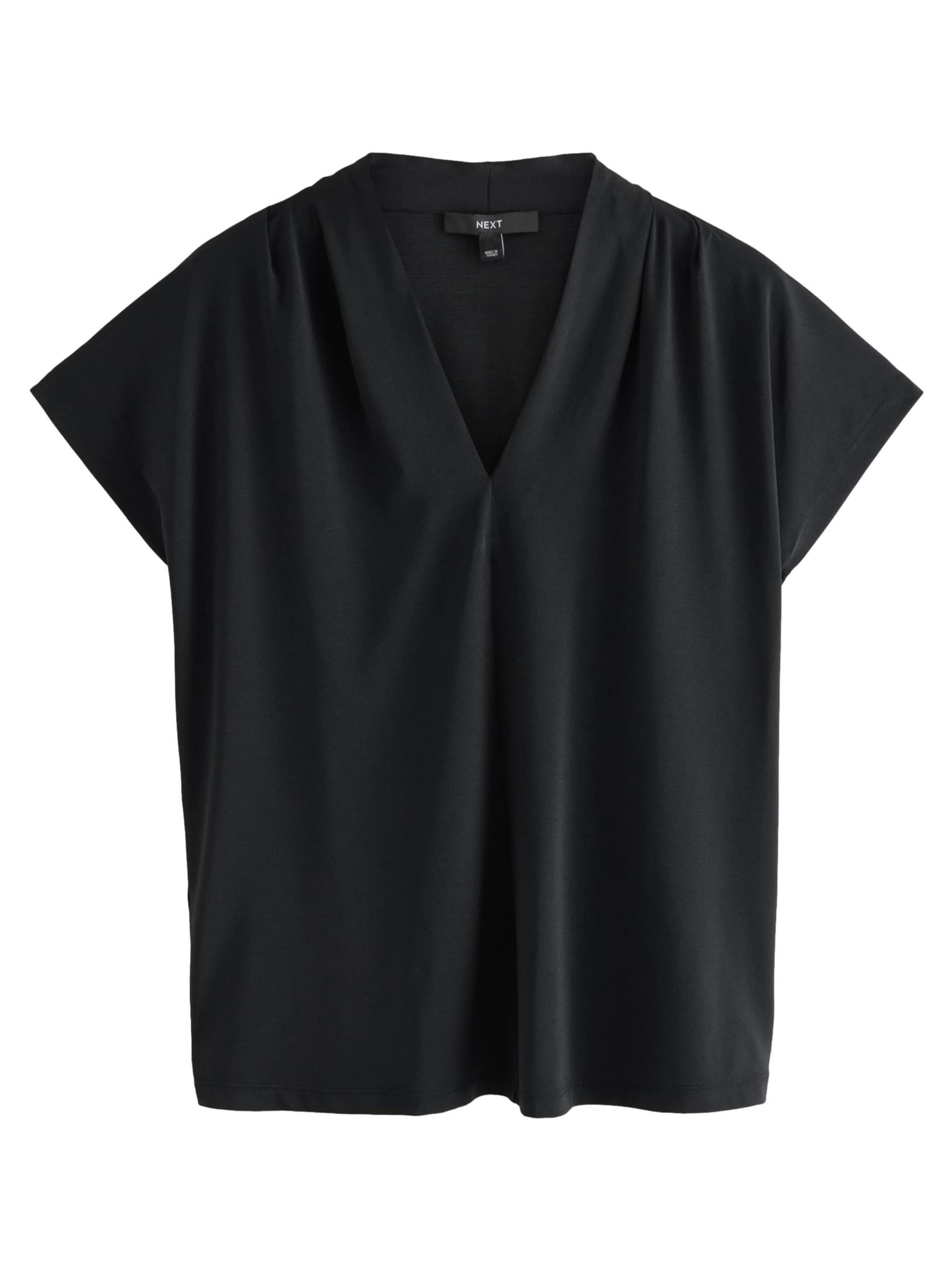 Next Μπλούζα σε μαύρο: μπροστά