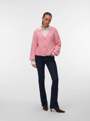 VERO MODA Kardigán 'VMSally' - Ružová
