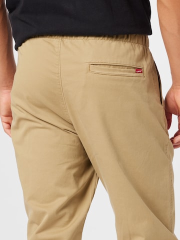 LEVI'S ® - Tapered Calças chino 'XX Chino Jogger III' em bege