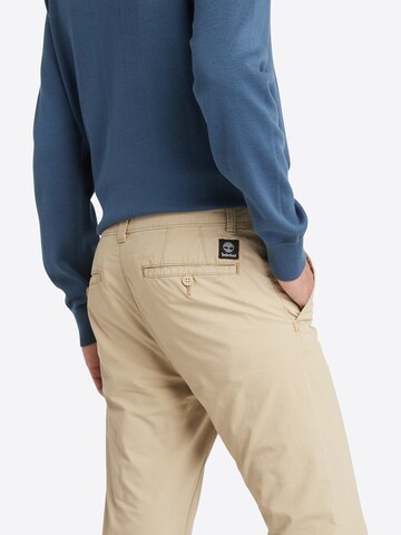 TIMBERLAND - Slimfit Pantalón chino en beige