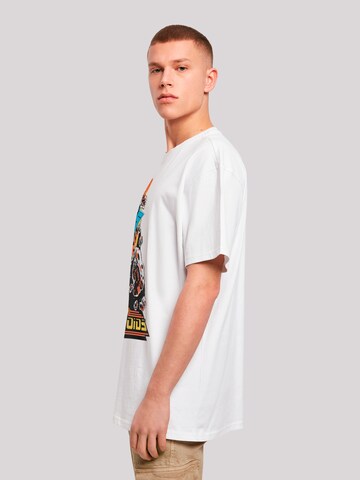 F4NT4STIC Shirt 'Asteroids Atari Retro Gaming' in Wit