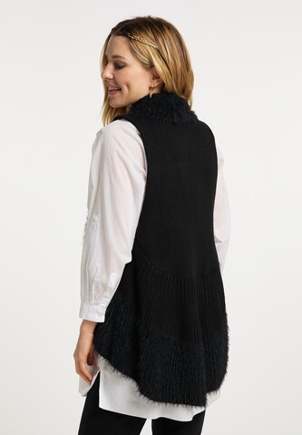 usha FESTIVAL Knit cardigan in Black