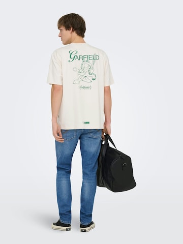 Only & Sons Baggy Jeans 'Weft' in Blauw
